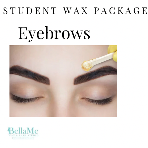 Eyebrows - Student Wax Package